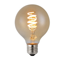 Wholesale decorative transparent amber E27 110v 220v 2w 4w 6w 8w Dimmable led bulb